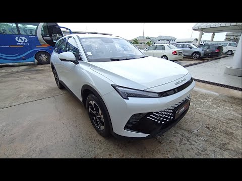 BAIC Beijing X55 II Fashion 1.5T 7AT white walkaround exterior and interior (Brunei)