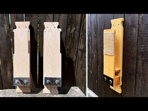 DIY makiwara (巻藁)!  NEW project for $100! The customer was delighted!