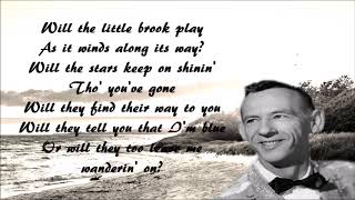 Wandering on Hank Snow with Lyrics