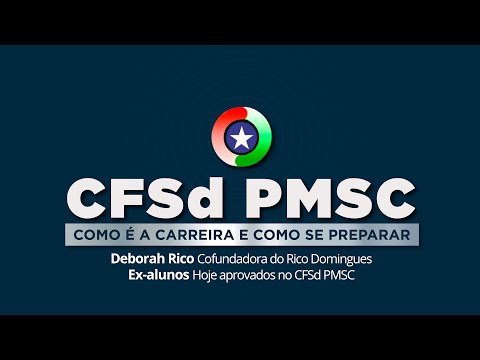 Concurso CFSd PMSC: Como é a carreira e como se preparar