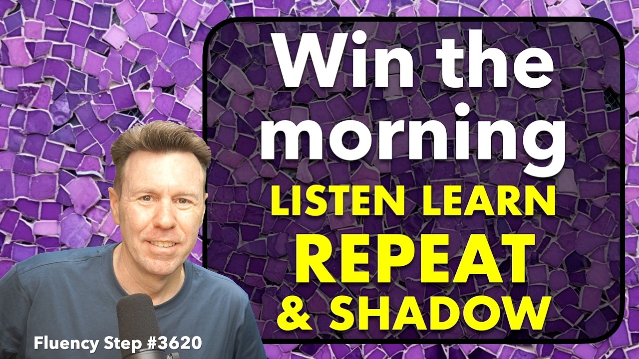 Repeat-After-Me or just LISTEN or for English Speaking Fluency SHADOWING Practice