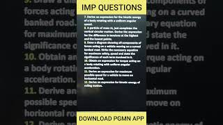 Most IMP Questions || Rotational Dynamics | HSC Board 2024  |  MUKESH SIR