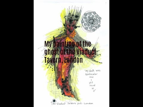 The ghost of the Viaduct Tavern, London