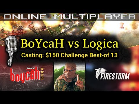 $150 1v1 Challenge: BoYcaH vs Logica | C&C Generals Zero Hour