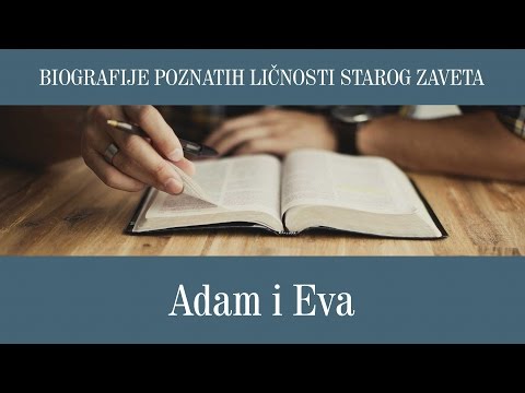Adam i Eva - dr Tatjana Samardžija, Biblijski otvoreni univerzitet, Novi Sad,  2011/12