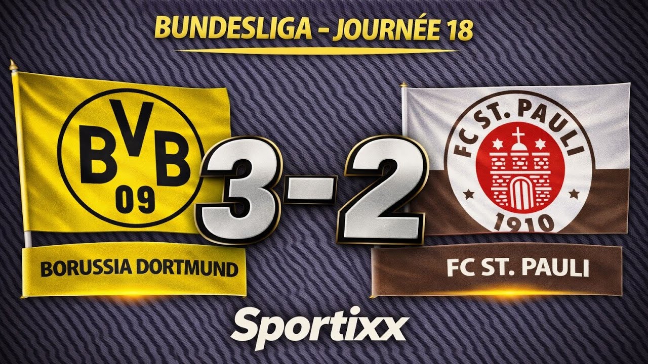 Dortmund vs St. Pauli All Goals & Highlights