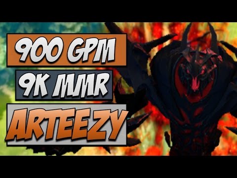 Road to Kiev Major | EG.Arteezy's Shadow Fiend 7.14