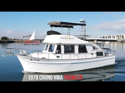 1978 Chung Hwa Trawler - Perfect cruiser or liveaboard Trawler