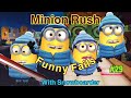 Minion Rush Funny Fails With Snowboarder Minion Minion Rush Epic Fails Minion Rush Funny Moments