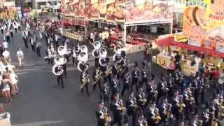 Los Osos HS Regiment - 2014 L.A. County Fair Marching Band Competition