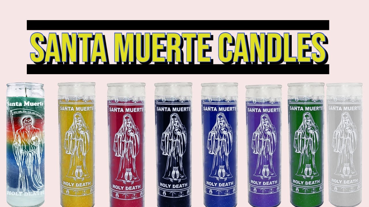 Santa Muerte Candles: what do they mean? and where to buy them 🔥