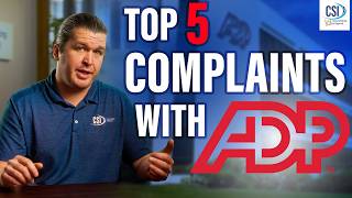 5 Common ADP Payroll Complaints (What Business Owners Should Know)