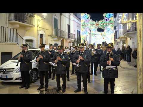 Banda di Triggiano - Marcia Le dive - Apertura festa di San Trifone 2024 Adelfia (Bari)