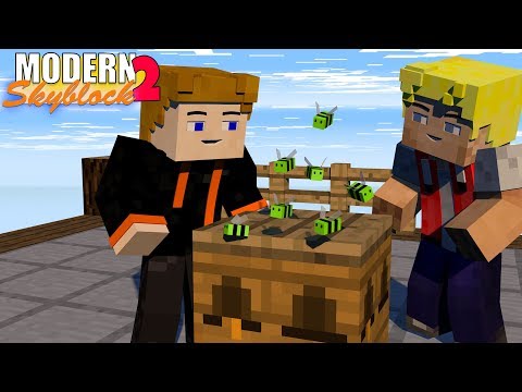 Bienenzucht! Und Nickel! - #42 - Modern SkyBlock 2 (Expert Mode)