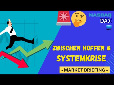 📈 Zwischen Hoffnungsfunke und Systemkrise! ++ DAX, Nasdaq, Dow Jones, S&P500 ++ Analyse/ Ausblick