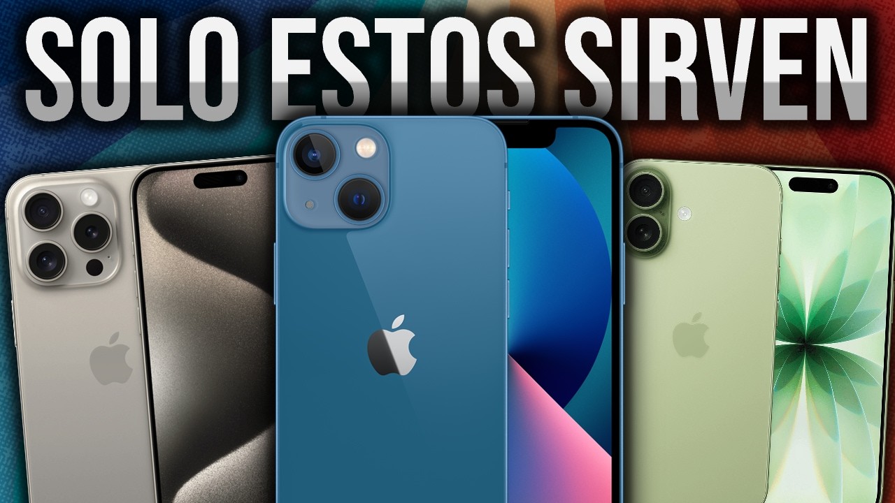 Top 3 MEJORES iPhone CALIDAD-PRECIO para COMPRAR en 2026 (los que SÍ valen la pena)