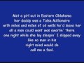 Mark Chesnutt - Blame It On Texas with lyrics