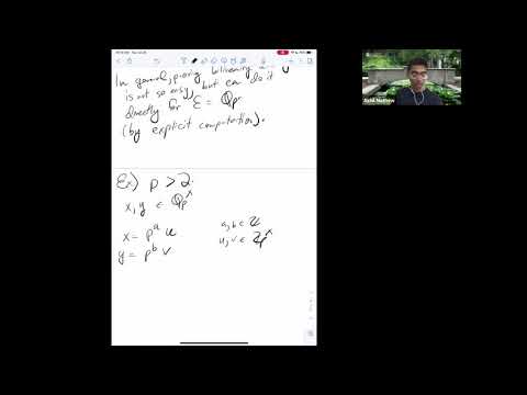 The algebra and the arithmetic of quadratic forms VII - Akhil Mathew