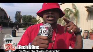TECH N9NE @ PAID DUES - SERIOUS PIMP TV