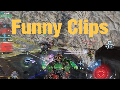 My Clan Captain show me how to blast enemy away! War Robots Funny Clips #Shorts 2021.08.08