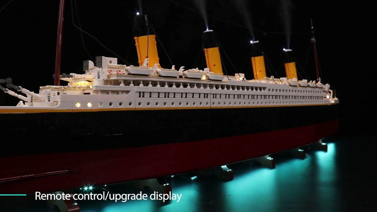 BrickBling LED-Licht-Set für LEGO® Titanic (10294)