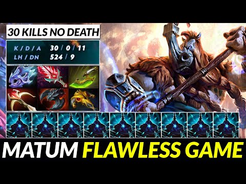 Flawless gameplays 30 Kills 0 Death by Matumbaman - He is ready for TI10