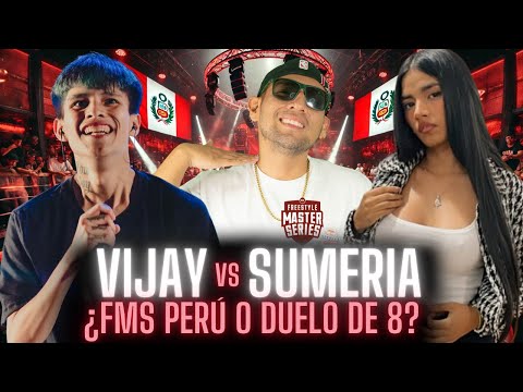 VIJAY and SUMERIA REVIVE DUEL OF 8 🎤 FMS PERU FINALS