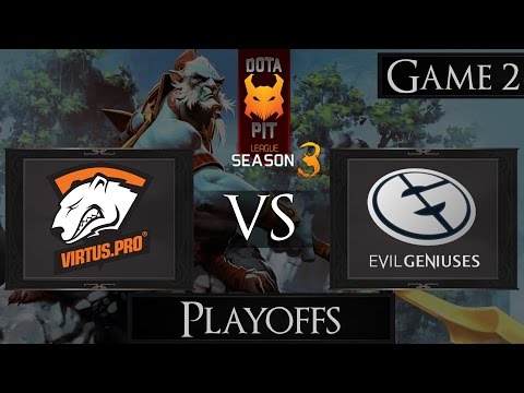 Dota 2 Virtus.Pro vs Evil Geniuses | Dota PIT Season 3