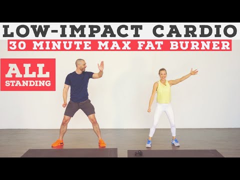 Low impact cardio workout for ALL fitness levels - no equipment, at home!