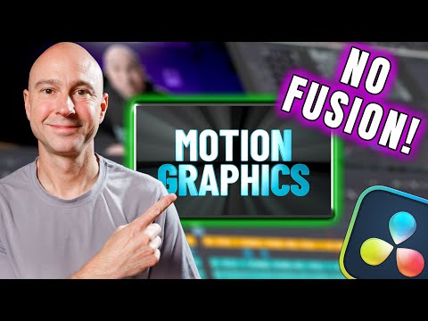 DaVinci Resolve 20 Quick Tip: Motion Graphics Made Easy in Resolve