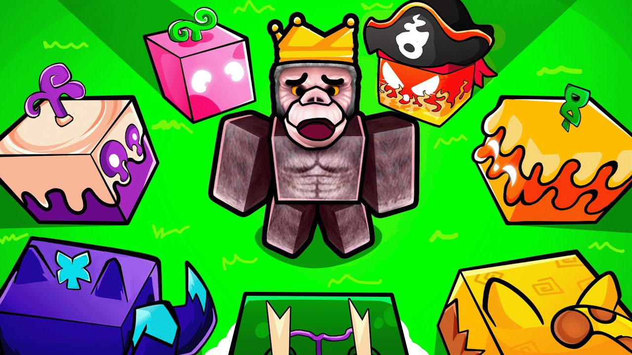 Blox Fruits But Fruits Beat the Game for Me!