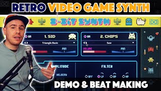 Video thumbnail for UVI 8-bit Synth - Demo, Overview & Beat Making (Soul/Hip-Hop) by Low Heat Beats