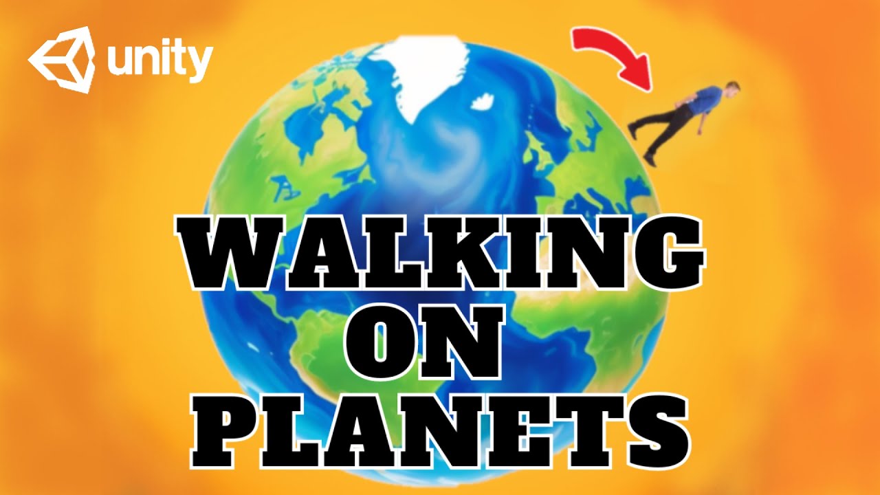 Walking on Planets: Spherical Gravitiy Tutorial || Unity 3D