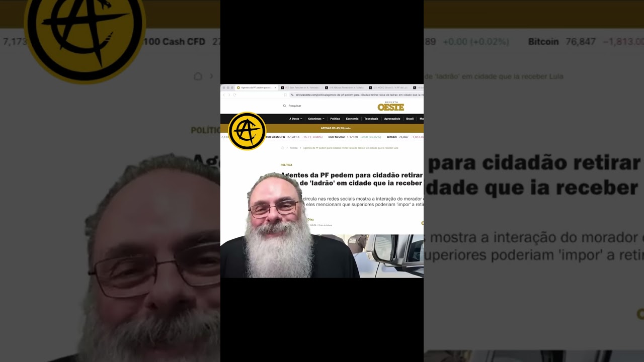 NÃO pode TER FAIXA escrito "LADRÃO" porque o LULA vai se OFENDER: OS novos DITADORES são RIDÍCULOS