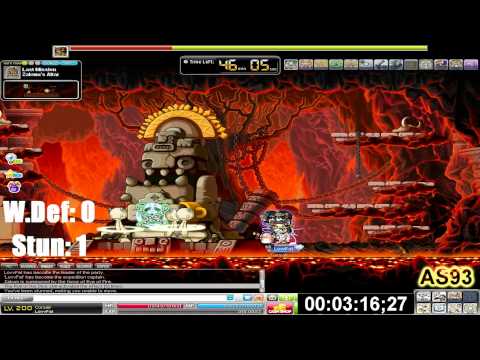 [Maple Story - Bellocan] Rapid Fire Skill test at Zakum.