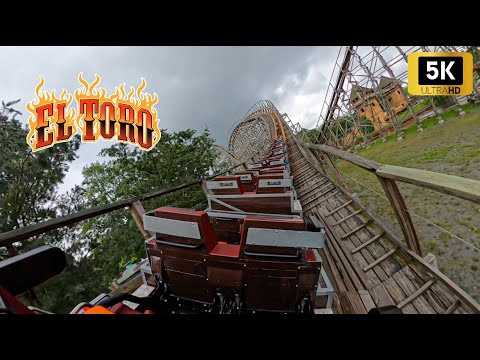 El Toro Back Row POV [5K] Six Flags Great Adventure 2025