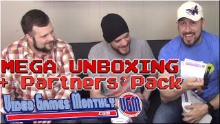 Mega Retro Game Unboxing!  Partner's Pack! 6 Boxes! VGM Feb 19