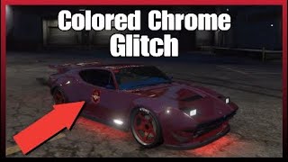 *Easy* How To Get Colored Chrome On GTA 5 Online After Patch 1.48