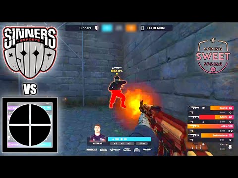 Sinners vs EXTREMUM - Spring Sweet Spring 1 | CSGO HIGHLIGHTS