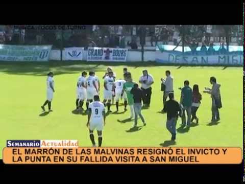 Primera "D" Zona "B"  Fecha 8 - San Miguel 2 Atlas 1