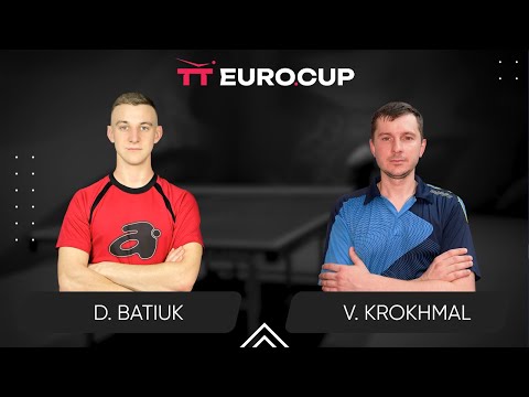 19:40 Dmytro Batiuk - Vitalii Krokhmal 07.09.2024 TT Euro.Cup Ukraine Master. TABLE 4