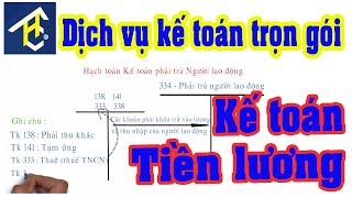 Sơ đồ kế toán tiền lương Tk 334, Dịch vụ kế toán trọn gói, Đại lý thuế chuyên nghiệp Hưng Cát Lợi