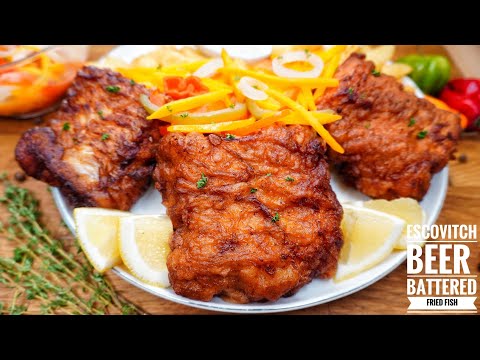 ESCOVITCH BONELESS BEER BATTERED FRIED FISH - NOT THE RECIPE