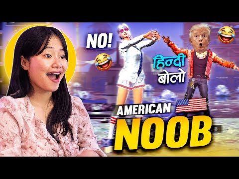 Noob From America 😂 World Chat Prank with Sooneeta #1 | Free Fire | Funny FF Prank