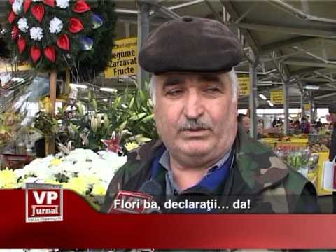 Flori ba, declaraţii… da!