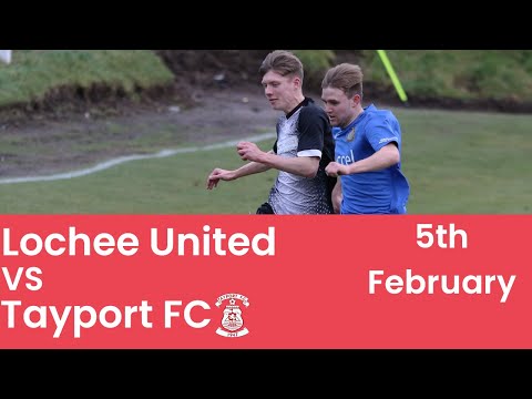 Lochee United vs - Tayport FC 05/02/22 - Highlights