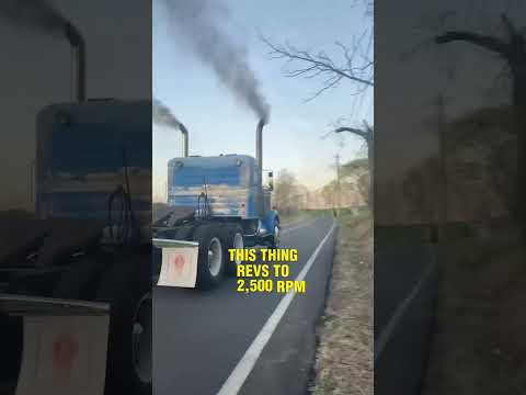 The Loudest Engine You’ve Never Heard Of💥#trending #automobile #usa #engine #detroit #diesel #shorts