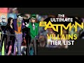 The Ultimate Batman Villains Tier List