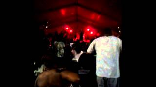 Justin Garner performing Cherry Bomb