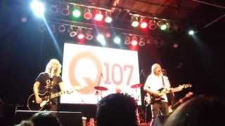 The Pursuit of Happiness - Q107 Jingle Ball 2014 - Pressing Lips